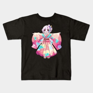 Kimono kabuki Kids T-Shirt
